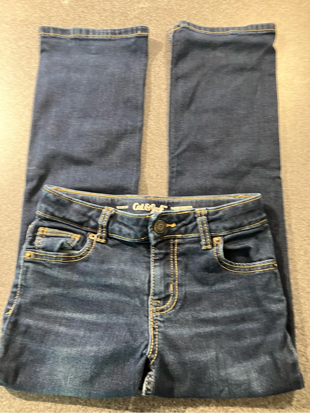Cat & Jack Women's Dark Indigo Skinny Jeans